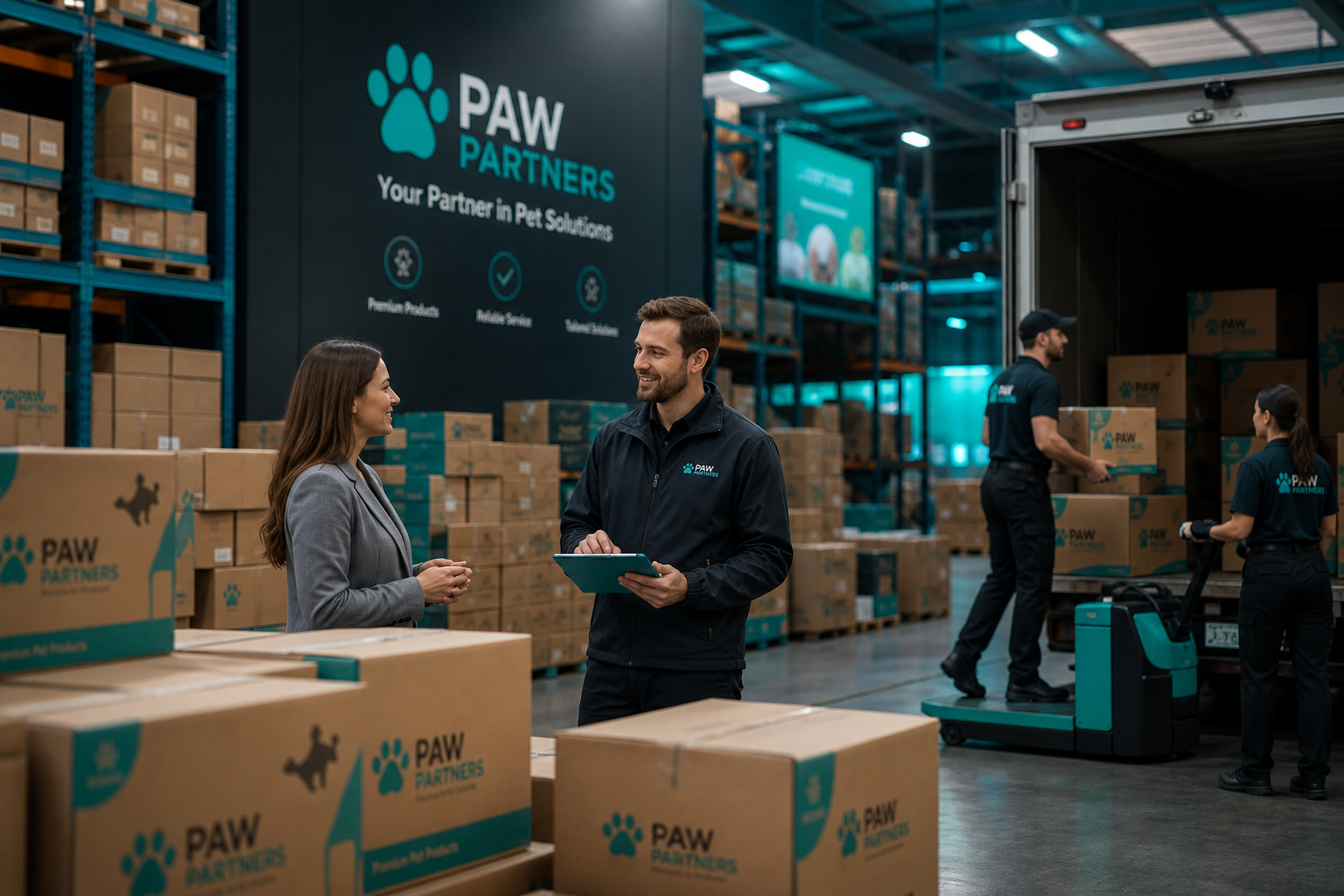 Pet product suppliers distributing through the PetHub network